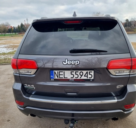 Jeep Grand Cherokee cena 99900 przebieg: 101000, rok produkcji 2015 z Ełk małe 121